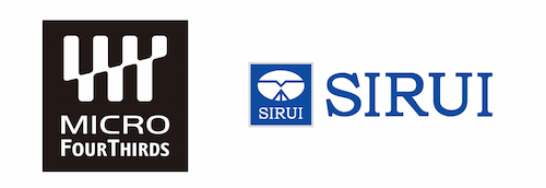 マイクロフォーサーズシステムとSIRUIのロゴ